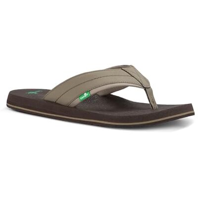 Sanuk Homme Beer Cozy 2 Tongues, Brindille, 39 EU - Publicité Sanuk Homme Beer Cozy 2 Tongues, Brindille, 39 EU - Publicité