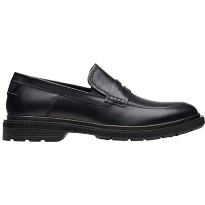 Clarks Burchill Penny Mens Black Leather, 9 - Publicité Clarks Burchill Penny Mens Black Leather, 9 - Publicité