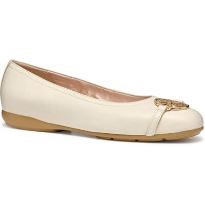 Geox Femme D ANNYTAH B Ballerines Plates, Papyrus, 41 EU - Publicité Geox Femme D ANNYTAH B Ballerines Plates, Papyrus, 41 EU - Publicité