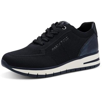 MARCO TOZZI Femme Sneaker Basket, DK Navy Comb, 36 EU - Publicité MARCO TOZZI Femme Sneaker Basket, DK Navy Comb, 36 EU - Publicité