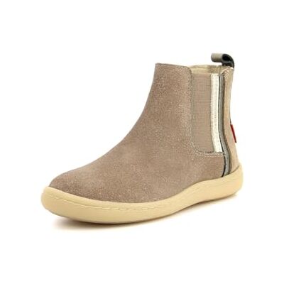 Kickers Kickpolina, Boots Fille, Taupe Fantaisie, 32 - Publicité Kickers Kickpolina, Boots Fille, Taupe Fantaisie, 32 - Publicité