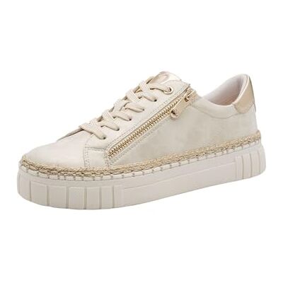 MARCO TOZZI Femme Baskets Douce Feel Me Semelle Douce Doublure Moderne, Beige (Dune MET.Comb), 37 EU - Publicité MARCO TOZZI Femme Baskets Douce Feel Me Semelle Douce Doublure Moderne, Beige (Dune MET.Comb), 37 EU - Publicité