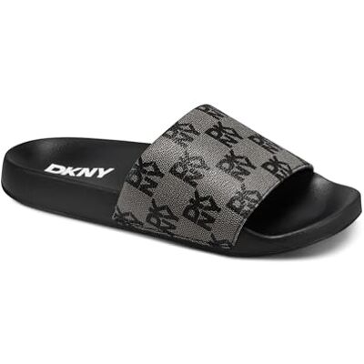DKNY Femme Zella-Flat Slide 15mm Sandales Claquettes, Noir, 35 EU - Publicité DKNY Femme Zella-Flat Slide 15mm Sandales Claquettes, Noir, 35 EU - Publicité