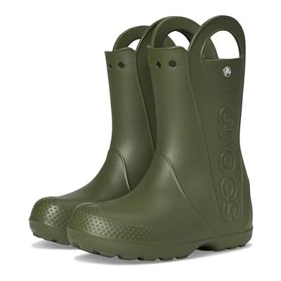 Crocs Unisexe Enfant Handle It Rain Boot K Bottes, Army Green, 28/29 EU - Publicité Crocs Unisexe Enfant Handle It Rain Boot K Bottes, Army Green, 28/29 EU - Publicité