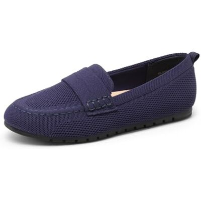DREAM PAIRS Mocassin Femme Legers et Confortables, Loafer Tricote a Enfiler, Chaussures Plates Decontractees pour Travail, Marche et Usage Quotidien,Size 36.5,Marine,SDLS26001W - Publicité DREAM PAIRS Mocassin Femme Legers et Confortables, Loafer Tricote a Enfiler, Chaussures Plates Decontractees pour Travail, Marche et Usage Quotidien,Size 36.5,Marine,SDLS26001W - Publicité