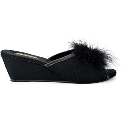 Sleepers Anne Chaussons mules Femme (40 EUR) (Noir) - Publicité Sleepers Anne Chaussons mules Femme (40 EUR) (Noir) - Publicité