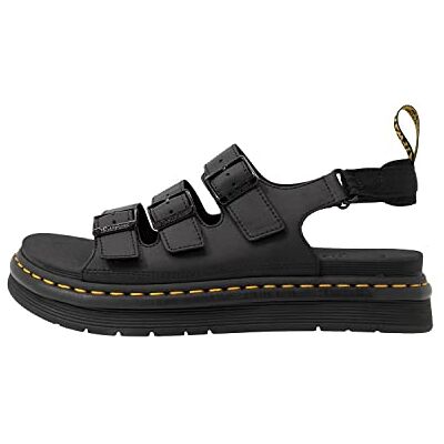 Dr. Martens 3 Strap Sandal, Sandales Plateforme, Black Hydro, - Publicité Dr. Martens 3 Strap Sandal, Sandales Plateforme, Black Hydro, - Publicité
