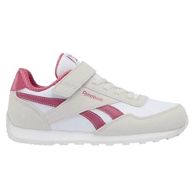Reebok Baskets Glide Low Elastic & Top Strap pour Fille, White Barelygrey Studiopink, 30 EU - Publicité Reebok Baskets Glide Low Elastic & Top Strap pour Fille, White Barelygrey Studiopink, 30 EU - Publicité