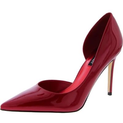 Nine West Escarpins Folowe pour Femme, Rouge foncé Verni 600, 38 EU - Publicité Nine West Escarpins Folowe pour Femme, Rouge foncé Verni 600, 38 EU - Publicité