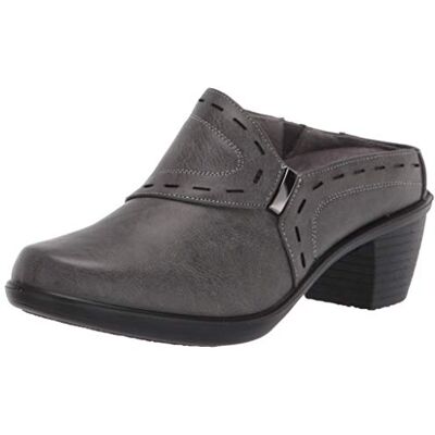 Easy Street Mules pour Femme, Gris (Gris), 36.5 EU - Publicité Easy Street Mules pour Femme, Gris (Gris), 36.5 EU - Publicité