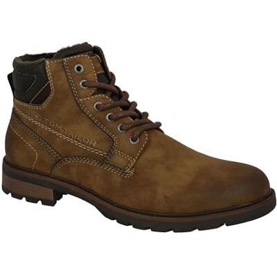 TOM TAILOR Homme Botte Tendance, Marron, 45 EU - Publicité TOM TAILOR Homme Botte Tendance, Marron, 45 EU - Publicité