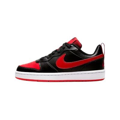 Nike Little Kids' Shoe Court Borough Low 2, Black/University Red-White, , 31 EU (13C US) - Publicité Nike Little Kids' Shoe Court Borough Low 2, Black/University Red-White, , 31 EU (13C US) - Publicité