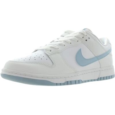 Nike Dunk Low Retro - White / Light Armory Blue - 41 - Leather - Sneaker - Publicité Nike Dunk Low Retro - White / Light Armory Blue - 41 - Leather - Sneaker - Publicité