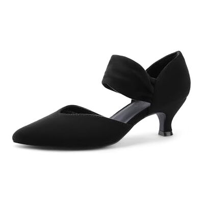 DREAM PAIRS Escarpins à bout fermé pour femmes, noir, 38 EU - Publicité DREAM PAIRS Escarpins à bout fermé pour femmes, noir, 38 EU - Publicité