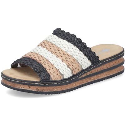 Rieker 629p8, Sabot Femme, Multicolore, 36 EU - Publicité Rieker 629p8, Sabot Femme, Multicolore, 36 EU - Publicité