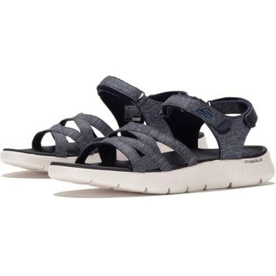 Skechers Sandales Go Walk Flex pour femme, Tissu bleu marine., 39 EU - Publicité Skechers Sandales Go Walk Flex pour femme, Tissu bleu marine., 39 EU - Publicité