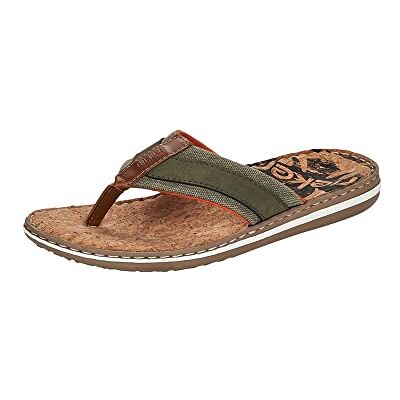 Rieker Sandales pour homme 21095, vert, 46 EU - Publicité Rieker Sandales pour homme 21095, vert, 46 EU - Publicité