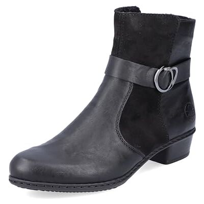 Rieker Bottes tendance Y0777 pour femme, Noir, 36 EU - Publicité Rieker Bottes tendance Y0777 pour femme, Noir, 36 EU - Publicité