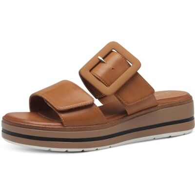 Jana Mules Femme avec Boucle Vegan, Tan, 39 EU - Publicité Jana Mules Femme avec Boucle Vegan, Tan, 39 EU - Publicité