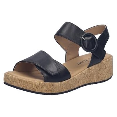 Josef Seibel CONFORTABLE LIGERA Y ÉLÉGANT SANDALE FEMME EVITA-05 CUIR NOIR talla numeric_39 - Publicité Josef Seibel CONFORTABLE LIGERA Y ÉLÉGANT SANDALE FEMME EVITA-05 CUIR NOIR talla numeric_39 - Publicité