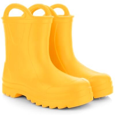Lemigo Bottes de pluie pour enfants très légères en mousse EVA avec poignée pour garçons et filles Doggy (Jaune, Système Taille Chaussures EU, Enfant de 2 à 5 ans, Numérique, Moyen, 26) - Publicité Lemigo Bottes de pluie pour enfants très légères en mousse EVA avec poignée pour garçons et filles Doggy (Jaune, Système Taille Chaussures EU, Enfant de 2 à 5 ans, Numérique, Moyen, 26) - Publicité