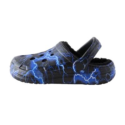 NEXT Garçon Chaussons Style Sabots fourrés Blue Lightning 41 - Publicité NEXT Garçon Chaussons Style Sabots fourrés Blue Lightning 41 - Publicité