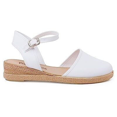 Pisamonas Espadrilles Compensées Fermeture À Boucle Taille 40 Couleur Blanc - Publicité Pisamonas Espadrilles Compensées Fermeture À Boucle Taille 40 Couleur Blanc - Publicité