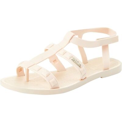 melissa Sun River AD Sandales plates pour femme Beige 38 EU, beige, 38 EU - Publicité melissa Sun River AD Sandales plates pour femme Beige 38 EU, beige, 38 EU - Publicité