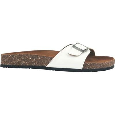 Chattawak Femme, Mule Confort Opaline Blanc, 40 - Publicité Chattawak Femme, Mule Confort Opaline Blanc, 40 - Publicité