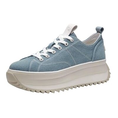 Tamaris Baskets Basses pour Femme 204 Vegan M2373141 Gris Clair, Denim, 41 EU - Publicité Tamaris Baskets Basses pour Femme 204 Vegan M2373141 Gris Clair, Denim, 41 EU - Publicité