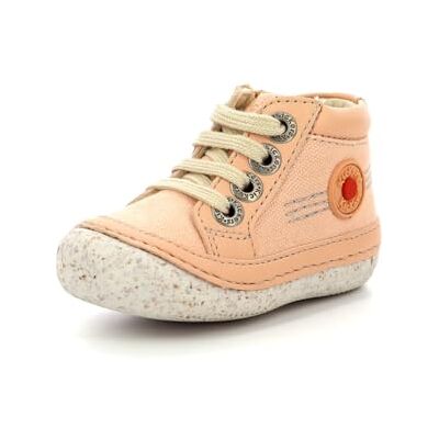 Kickers Sonistreet, Bottillons Fille, Beige, 21 - Publicité Kickers Sonistreet, Bottillons Fille, Beige, 21 - Publicité