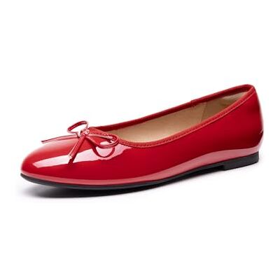 DREAM PAIRS Ballerines Femme Classiques avec Nœud, Chaussures Plates Confortables à Enfiler, Élégantes et Polyvalentes,Size 40.5,Rouge-Pat,SDFA2404W - Publicité DREAM PAIRS Ballerines Femme Classiques avec Nœud, Chaussures Plates Confortables à Enfiler, Élégantes et Polyvalentes,Size 40.5,Rouge-Pat,SDFA2404W - Publicité