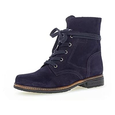 Gabor Femme Bottines Dame Bottines à Lacets Semelle intérieure Amovible Botte d'hiver Botte à Lacets Bleu (atlantik) / 03 40 EU 6.5 UK - Publicité Gabor Femme Bottines Dame Bottines à Lacets Semelle intérieure Amovible Botte d'hiver Botte à Lacets Bleu (atlantik) / 03 40 EU 6.5 UK - Publicité
