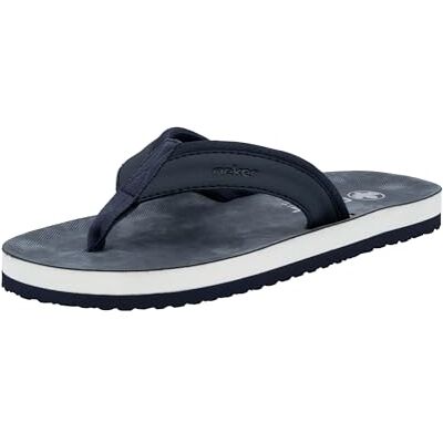 Rieker 20151 Tongs pour homme, bleues, 43 EU, bleu, 43 EU - Publicité Rieker 20151 Tongs pour homme, bleues, 43 EU, bleu, 43 EU - Publicité