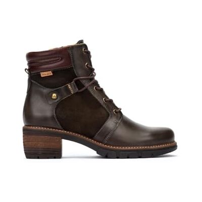 Pikolinos Bottines à Talon en Cuir SAN Sebastia pour Femme Color Forest - Publicité Pikolinos Bottines à Talon en Cuir SAN Sebastia pour Femme Color Forest - Publicité