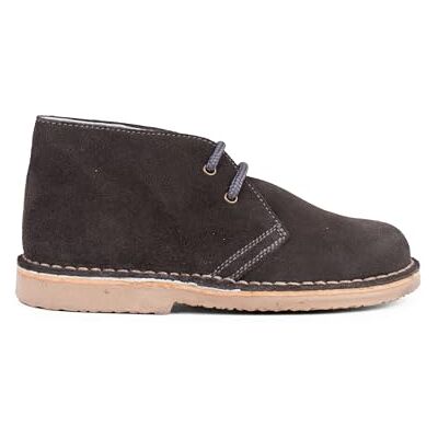 Pisamonas Desert Boots Bottines Chukka À Lacets Enfants Et Adultes Taille 25 Couleur Gris Foncé - Publicité Pisamonas Desert Boots Bottines Chukka À Lacets Enfants Et Adultes Taille 25 Couleur Gris Foncé - Publicité