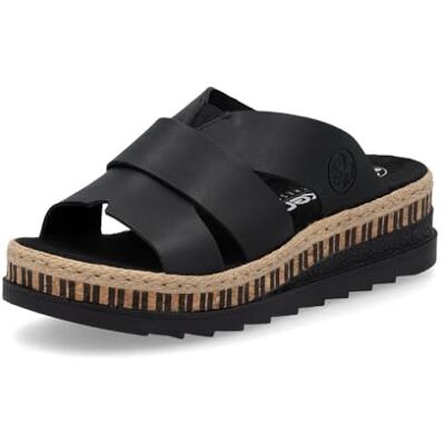 Rieker Femme Chaussures Basses V7989, Dame Mocassin,Chaussons,Chaussures de Loisirs,Pantoufles,entrée Ouverte,Noir (Schwarz / 00),41 EU / 7.5 UK - Publicité Rieker Femme Chaussures Basses V7989, Dame Mocassin,Chaussons,Chaussures de Loisirs,Pantoufles,entrée Ouverte,Noir (Schwarz / 00),41 EU / 7.5 UK - Publicité