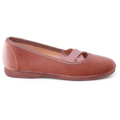 Pisamonas Ballerines en Velours Style Ballet Taille 35 Couleur Rose Pâle - Publicité Pisamonas Ballerines en Velours Style Ballet Taille 35 Couleur Rose Pâle - Publicité