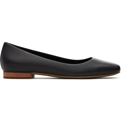 TOMS Women's Briella Ballet Flat, Cuir Noir, 40 EU - Publicité TOMS Women's Briella Ballet Flat, Cuir Noir, 40 EU - Publicité
