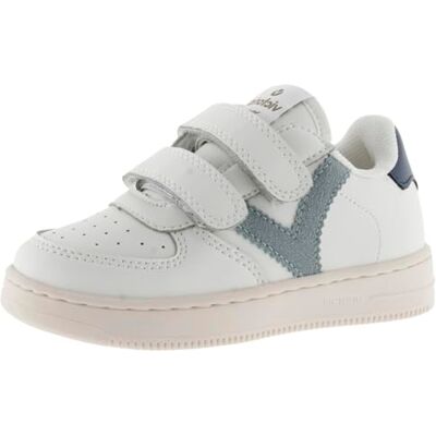 Victoria Baskets Unisexe Tiempo Effet Cuir & Pièces Colorées & Bandes Auto-Agrippantes 1124104 pour Enfants Jade 24 - Publicité Victoria Baskets Unisexe Tiempo Effet Cuir & Pièces Colorées & Bandes Auto-Agrippantes 1124104 pour Enfants Jade 24 - Publicité