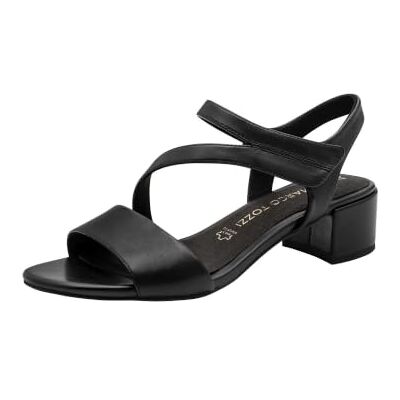 MARCO TOZZI sandale femme semelle intérieure Feel Me souple cuir doublure douce stylée, noir (BLACK), 39 EU - Publicité MARCO TOZZI sandale femme semelle intérieure Feel Me souple cuir doublure douce stylée, noir (BLACK), 39 EU - Publicité