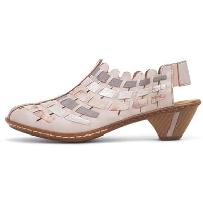 Rieker Sina 46778 Ladies' Basic Casual Shoes 42 EU Clay/Light Rose - Publicité Rieker Sina 46778 Ladies' Basic Casual Shoes 42 EU Clay/Light Rose - Publicité
