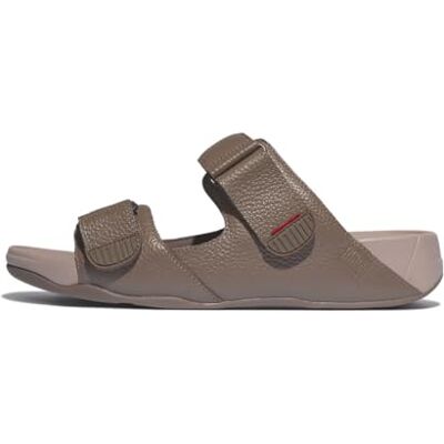 Fitflop Men's Gogh Moc Slide in Leather Sandal, noix, 7 UK Wide - Publicité Fitflop Men's Gogh Moc Slide in Leather Sandal, noix, 7 UK Wide - Publicité