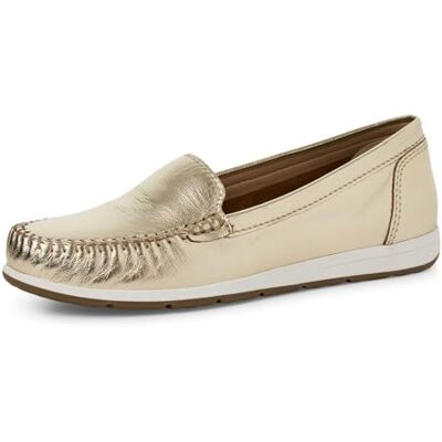 MARCO TOZZI Femme Damen Mokassin Mocassin, Or, 39 EU - Publicité MARCO TOZZI Femme Damen Mokassin Mocassin, Or, 39 EU - Publicité