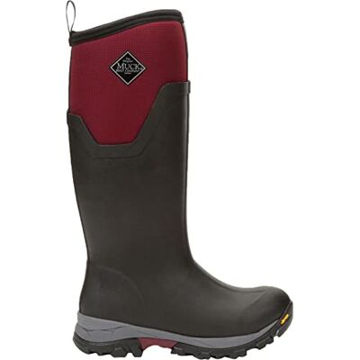 Muck Boots Arctic Ice Tall Wellingtons Black/Maroon - Publicité Muck Boots Arctic Ice Tall Wellingtons Black/Maroon - Publicité