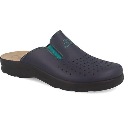 Pantoufles bleues anti-choc pour hommes Fly Flot Anatomic 82316 41 - Publicité Pantoufles bleues anti-choc pour hommes Fly Flot Anatomic 82316 41 - Publicité