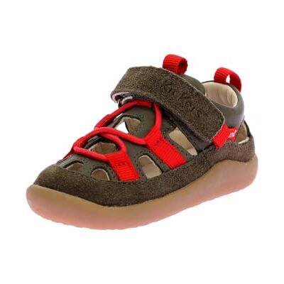 Kickers FRONY,SANDALE BEBE KAKI, 19 EU - Publicité Kickers FRONY,SANDALE BEBE KAKI, 19 EU - Publicité