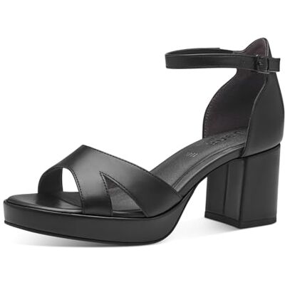 Jana Sandales Femme à Talon élégantes Vegan, Black, 38 EU - Publicité Jana Sandales Femme à Talon élégantes Vegan, Black, 38 EU - Publicité