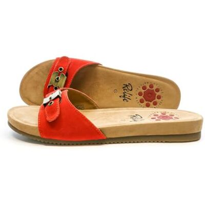 Relife Sandales Rouge Femme Jalband Rouge 39FR - Publicité Relife Sandales Rouge Femme Jalband Rouge 39FR - Publicité