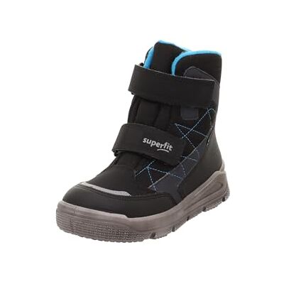 Superfit MARS warm gefütterte Gore-Tex, Botte de neige, Schwarz/Türkis 0010, - Publicité Superfit MARS warm gefütterte Gore-Tex, Botte de neige, Schwarz/Türkis 0010, - Publicité